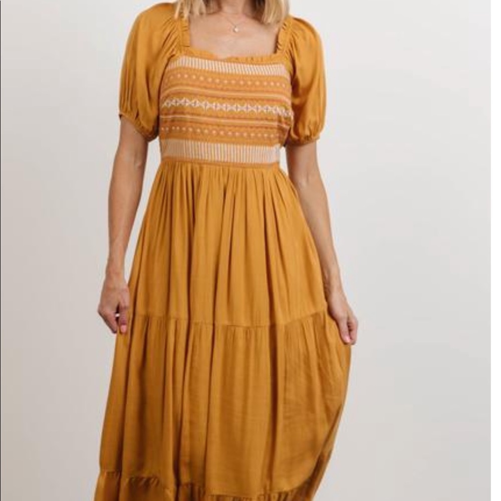 BALTIC BORN MIDI DRESS 3X NWT